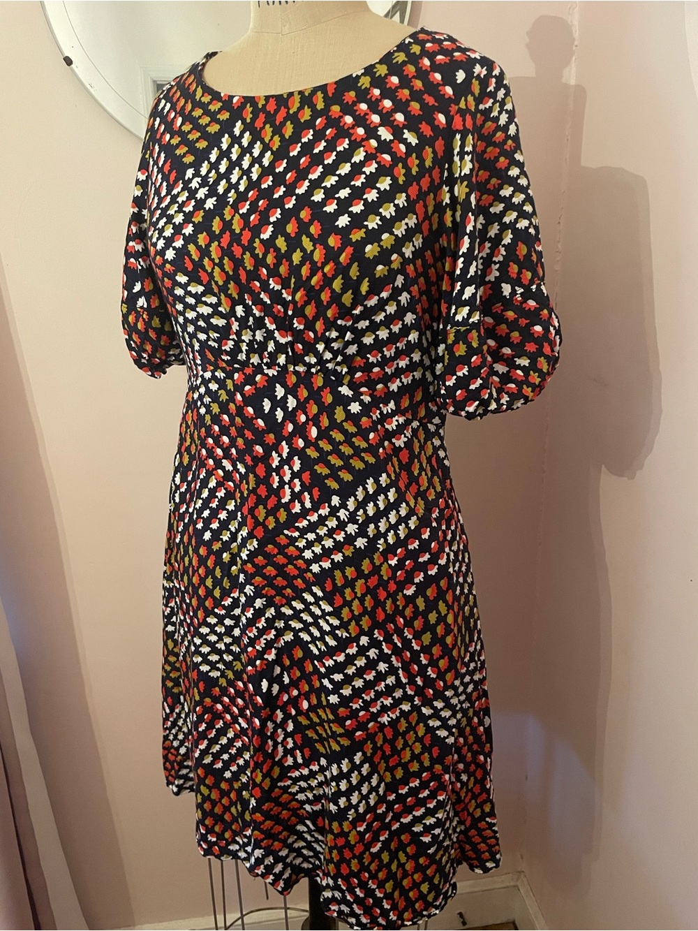 Anthropologie/ Maeve Melody Dress (side zip + pockets)